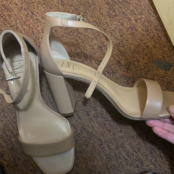 I.N.C Square Toed Heels - Picture 2 of 4